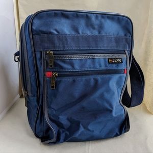 ZIPPO Vintage Blue Bag W/ Feet Nylon